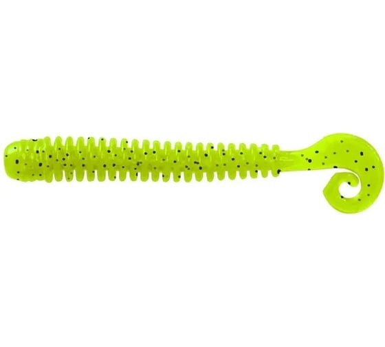 Мягкие приманки LureMax CHEEKY WORM 2.5''/6 см, Lime pepper, 10 шт LSCW25-10-002