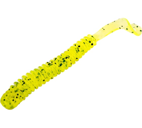 Мягкие приманки LureMax CHEEKY WORM 2.5''/6см, Lime pepper, 10 шт LSCW25-002