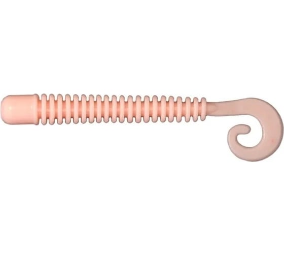 Мягкие приманки LureMax CHEEKY WORM 2.5''/6 см, Bubble Gum, 10 шт LSCW25-10-033 1