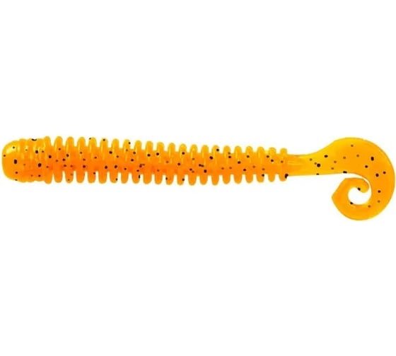 Мягкие приманки LureMax CHEEKY WORM 2.5''/6 см, Caramel Oil, 10 шт LSCW25-10-004