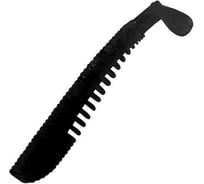 Мягкие приманки LureMax YOBBO 4''/10 см, Black 6 шт. LSY4-06-006