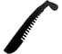 Мягкие приманки LureMax YOBBO 4''/10 см, Black 6 шт. LSY4-06-006 1