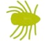 Мягкие приманки LureMax DUNG BUG 1''/3 см, Chartreuse, 5шт LSDB1-05-001 1