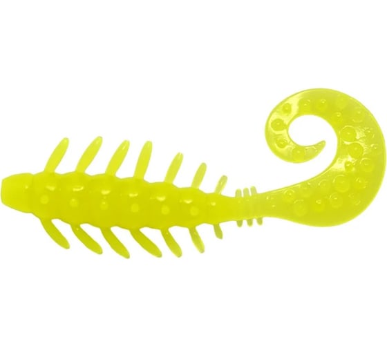 Мягкие приманки LureMax ZUMA 2''/5.5 см, 001 - Chartreuse, 8 шт LSZM2-08-001 1
