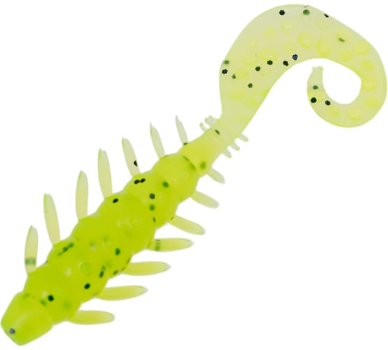 Мягкие приманки LureMax ZUMA 3.5''/8.5 см, 002 - Lime pepper, 5 шт LSZM35-05-002