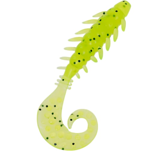 Мягкие приманки LureMax ZUMA 3.5''/8.5 см, 002 - Lime pepper, 5 шт LSZM35-05-002