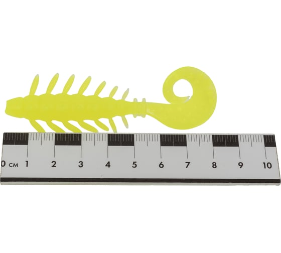 Мягкие приманки LureMax ZUMA 3,5''/8.5 см, 001 - Chartreuse, 5 шт LSZM35-05-001