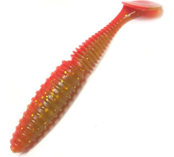 Мягкие приманки LureMax AYAME 5''/12.5 см, Crazy Watermelon 5 шт. LSA5-029 1