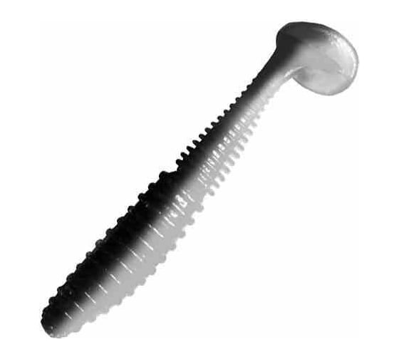 Мягкие приманки LureMax AYAME 5''/12.5 см, Black Shad 5 шт. LSA5-027 1