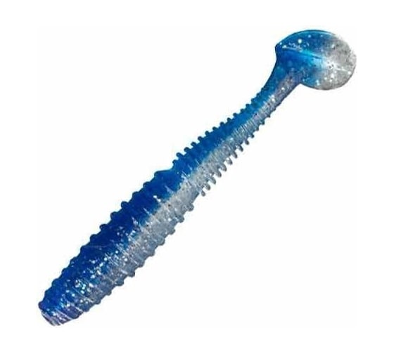Мягкие приманки LureMax AYAME 5''/12.5 см, Smokey Blue 5 шт. LSA5-013 1