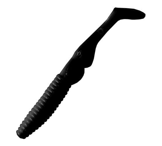Мягкие приманки LureMax BUTCHER 4''/10 см, Black 10 шт. LSB4-006