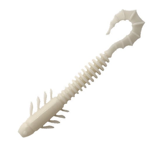 Мягкие приманки LureMax GOBLIN 4.5''/12 см, 009 - White UV 4 шт. LSGB45-04-009 1