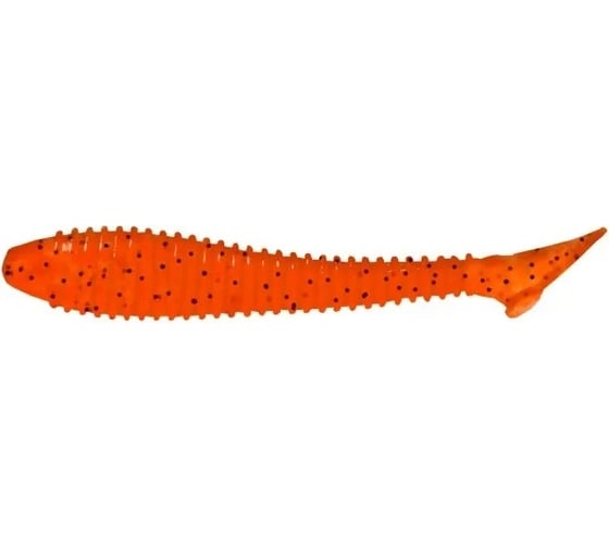 Мягкие приманки LureMax SEEKER 4''/10 см, Fire Carrot 4 шт. LSSK4-04-008 1
