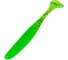 Мягкие приманки LureMax SLIM SHAD 2''/5.5 см, Lime pepper 10 шт. LSSLS2-10-002 1