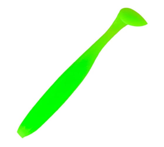 Мягкие приманки LureMax SLIM SHAD 4''/10 см, Chartreuse True 5 шт. LSSLS4-05-042