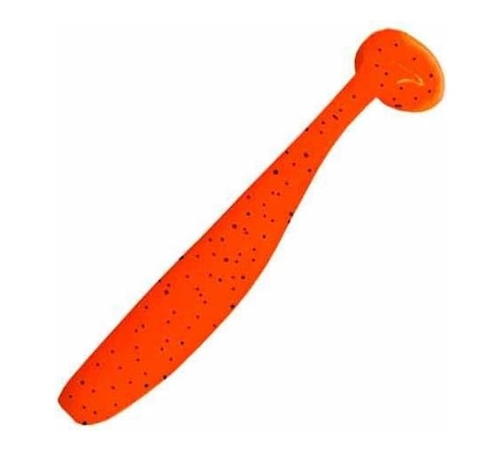 Мягкие приманки LureMax SLIM SHAD 4''/9.5 см, Fire Carrot 7 шт. LSSLS4-07-008