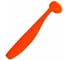 Мягкие приманки LureMax SLIM SHAD 4''/9.5 см, Fire Carrot 7 шт. LSSLS4-07-008 1
