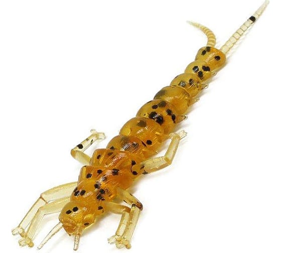 Мягкие приманки LureMax STONE FLY 2.5"/6.5 см,004-Caramel Oil 8 шт. LSSF25-08-004 1
