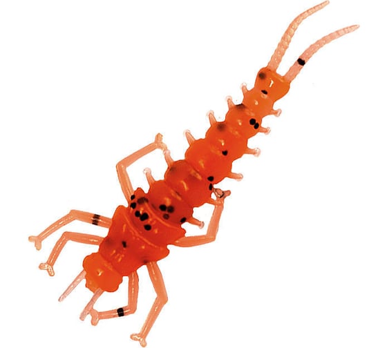 Мягкие приманки LureMax STONE FLY 1.5"/4.5 см,008-Fire Carrot 10 шт. LSSF15-10-008 1