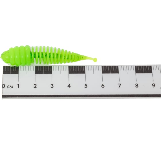 Мягкие приманки LureMax STINKER 2''/5 см, 002 - Lime pepper, 8 шт. LSST2-08-002