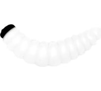 Мягкие приманки LureMax WOOD WORM 1''/2.5 см, Glow White, 10 шт. LSW1-020