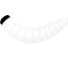 Мягкие приманки LureMax WOOD WORM 1''/2.5 см, Glow White, 10 шт. LSW1-020 1