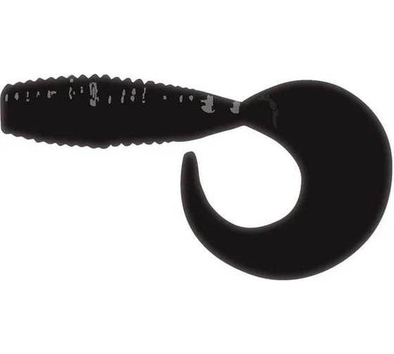 Мягкие приманки LureMax TEASER 1,5''/4см, Black, 10 шт LST15-006