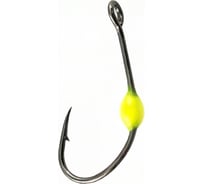 Одинарные крючки LureMax Trout LT37 желтый №4 LT37-04-L