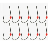 Одинарные крючки LureMax Trout LT37 красный №5 LT37-05-R