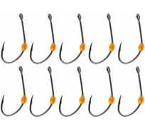 Одинарные крючки LureMax Trout LT37 оранжевый №4 LT37-04-O