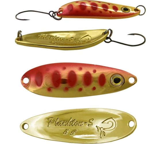 Колеблющаяся блесна LureMax Plankton-S, 40 мм, 5г, цвет 44 LSPS40/5-44 1