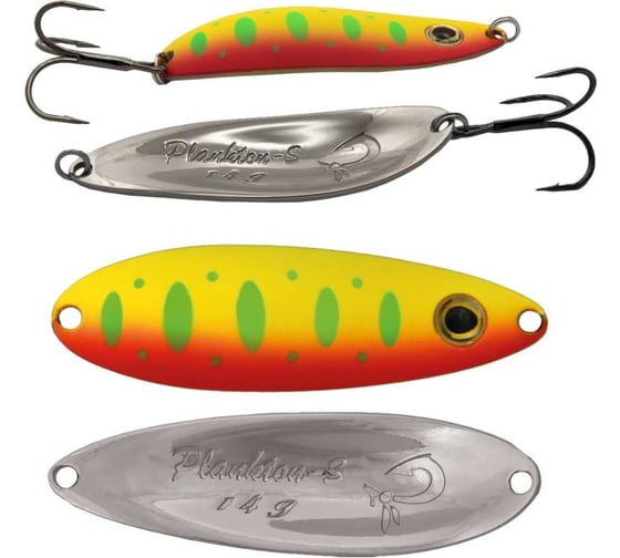 Колеблющаяся блесна LureMax Plankton-S, 68 мм, 14 г, цвет 104 LSPS68/14-104 1