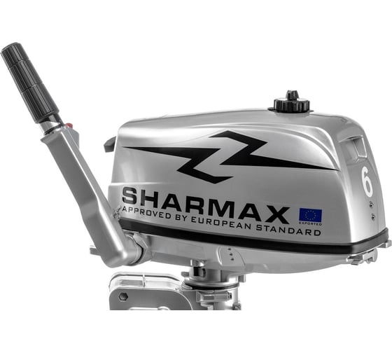 Лодочный двухтактный мотор Sharmax ПЛМ SM6HS 5004