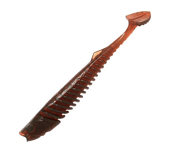Мягкие приманки LureMax VISHNU 4.5''/12 см, 003 - Motor Oil, 4 шт. LSVH45-04-003