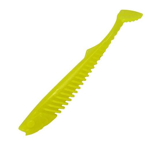 Мягкие приманки LureMax VISHNU 4.5''/12 см, 001 - Chartreuse, 4 шт. LSVH45-04-001 1