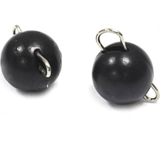 Груз LureMax разборная чебурашка, вольфрамовый, Black, 1.5 г, 7 шт. LWB-015