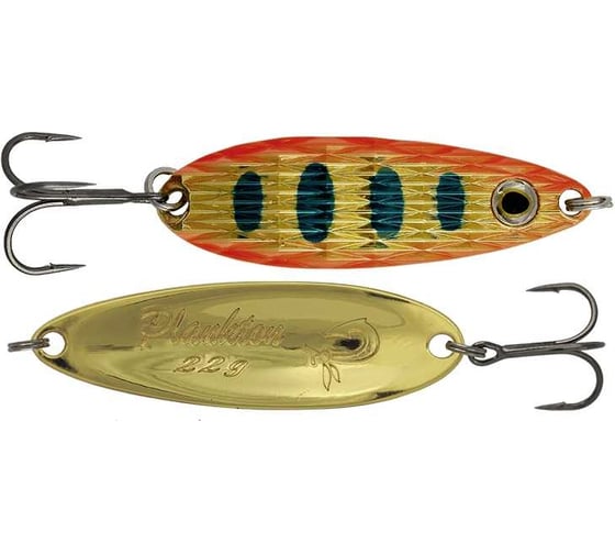 Колеблющаяся блесна LureMax Plankton 64мм, 18 г, цвет 26, white eye LSPL64-26 1