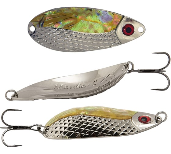 Колеблющаяся блесна LureMax Mamba-S 62мм, 13 г, цвет 114 LMSMS60/13 -114 1