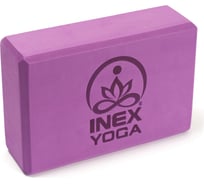 Блок для йоги INEX EVA 3" Yoga Block, 23x15x7 см, сливовый, NEW HG YGBK3-PL 23-15-76