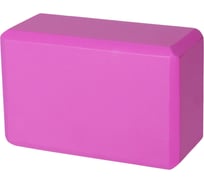 Блок для йоги INEX EVA Yoga Block, 10x15x23 см, розовый HG YGBK-PK 23-15-10