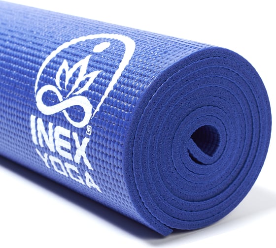 Коврик для йоги INEX Yoga Mat, 170x60x0.6 см, синий IN RP-YM6 BL-06-RP 1