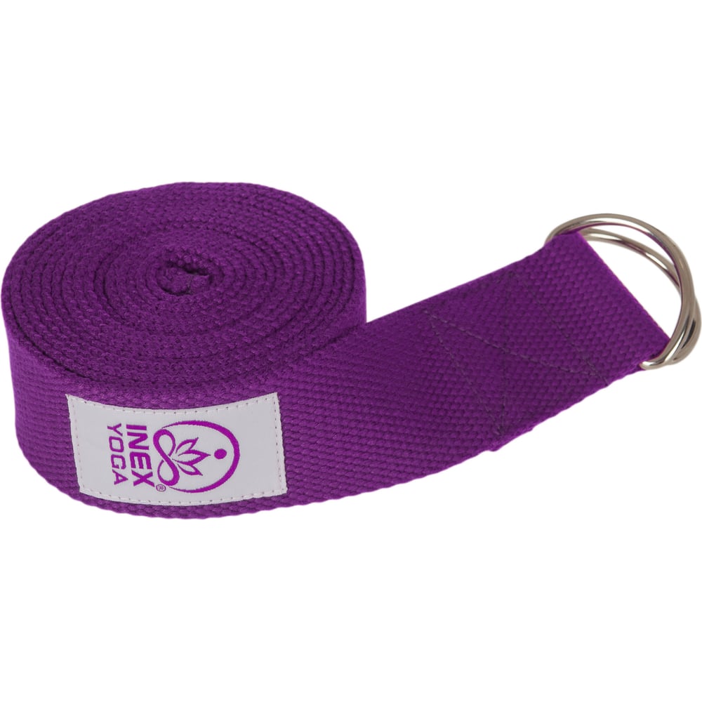  для йоги INEX Stretch Strap, 240 см, фиолетовый HG YSTRAP-663 24 .