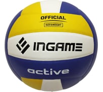Волейбольный мяч INGAME active ivb-101 сине-желто-белый 00000076135