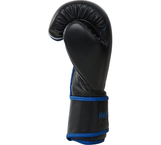Боксерские перчатки Insane MONTU IN23-BG500, ПУ, синий, 10 oz ЦБ-00002440