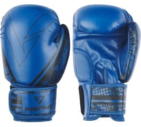 Боксерские перчатки Insane ODIN IN22-BG200, ПУ, синий, 10 oz УТ-00020337