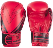 Боксерские перчатки Insane ODIN IN22-BG200, ПУ, красный, 14 oz УТ-00020335