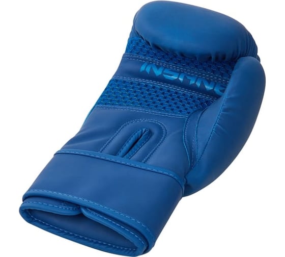 Боксерские перчатки Insane ORO IN23-BG400, ПУ, синий, 8 oz ЦБ-00002635