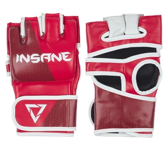 Перчатки для MMA Insane EAGLE IN22-MG300, ПУ, красный, р. S УТ-00020540 1