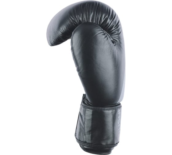 Боксерские перчатк Insane ARES IN22-BG300, кожа, черный, 8 oz УТ-00020340