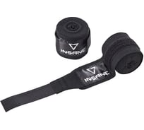 Боксерский бинт Insane BASE IN22-HW300, хлопок, черный, 3.5 м УТ-00021479